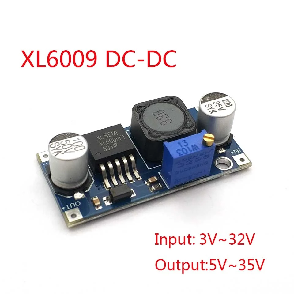 DC-DC понижающий Питание модуль 3A Регулируемый понижающий модуль LM2596 Напряжение Регулятор 24V 12V 5V 3В XL6009