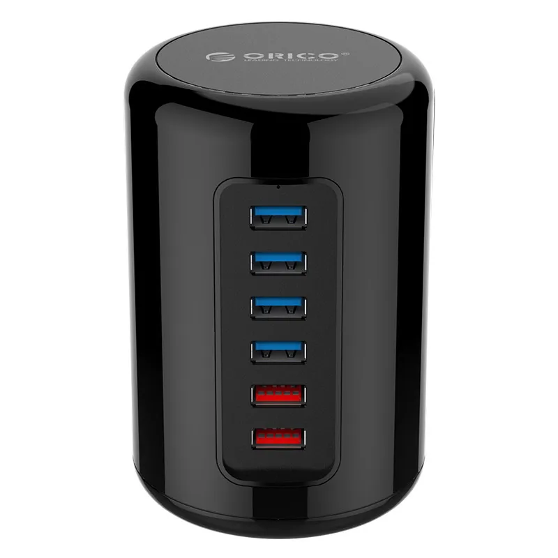 4-портовый USB3.0 цилиндрический разветвитель с кабелем для передачи данных и 2