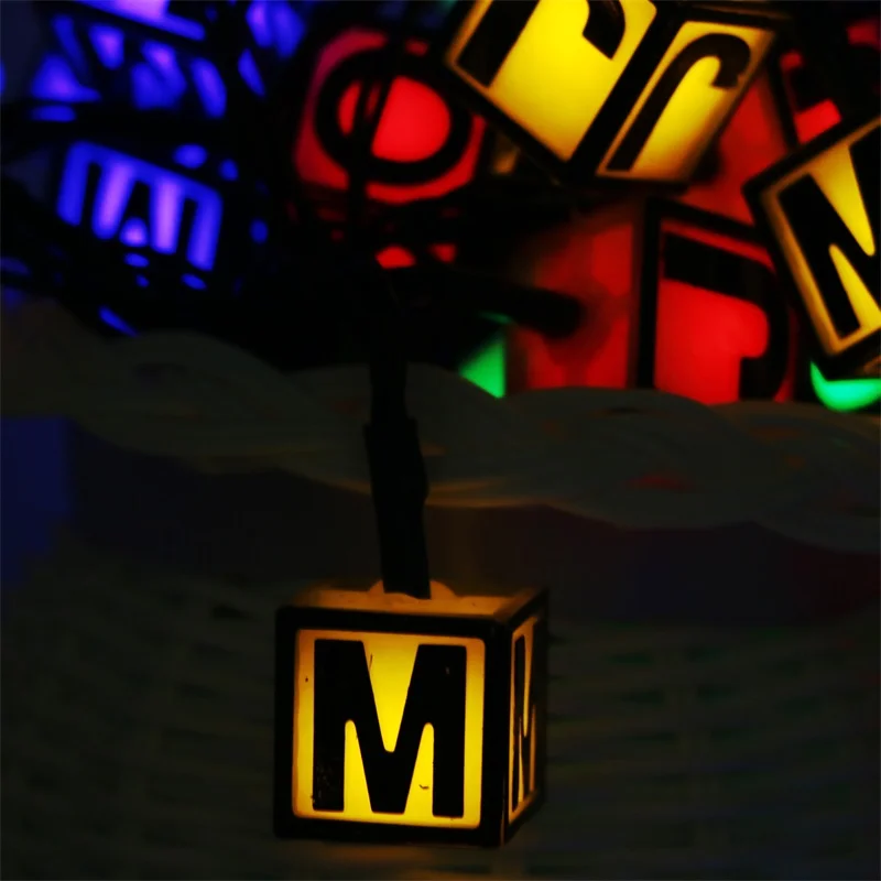 

SZYOUMY Solar LED String Lights 8 Modes 6M 30 LEDs Letters Fairy Lights Garden Holiday Party Outdoor Lighting Wedding Decoration
