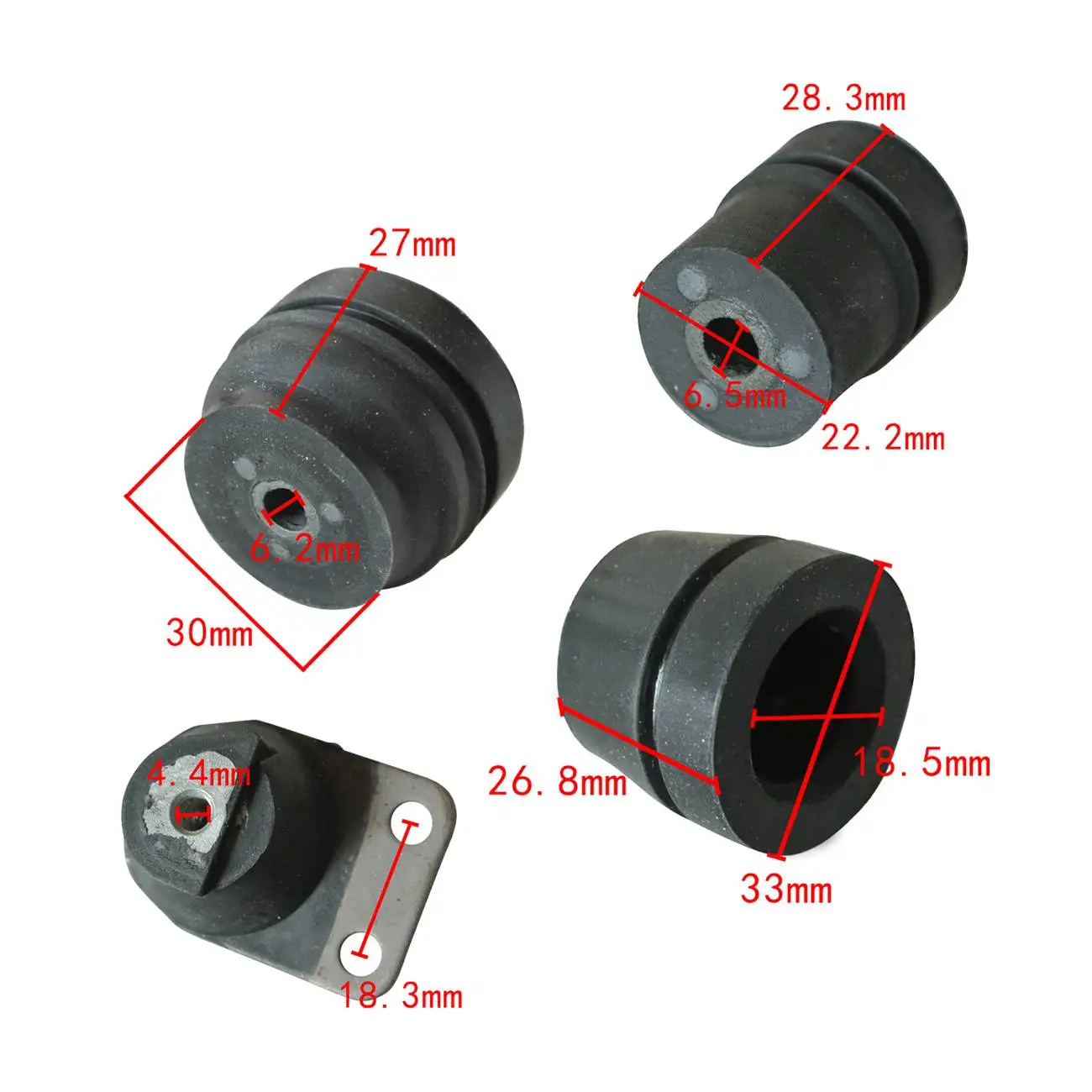 Кольцевой буфер и AV крепление буфера Fit STIHL бензопила 064 066 MS640 MS660