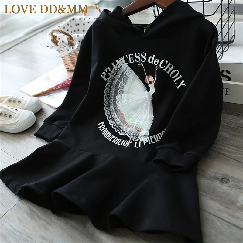 Платье для девочек LOVE DD &amp MM новинка 2022 детская одежда платье-свитер с длинными