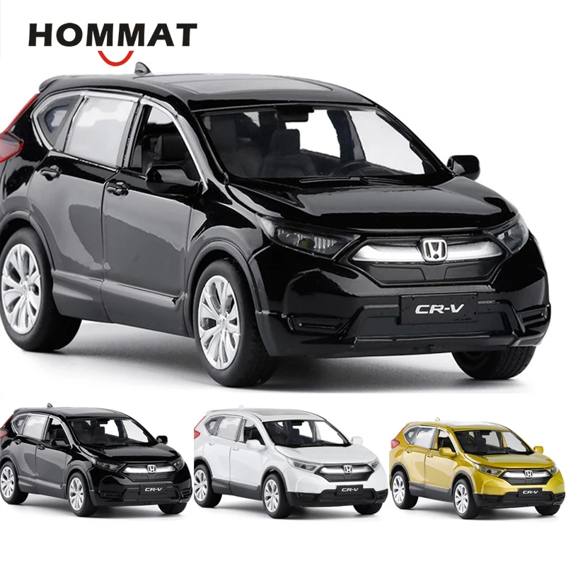Модель внедорожника HOMMAT 1:32 Honda CR V внедорожник модель автомобиля литая под
