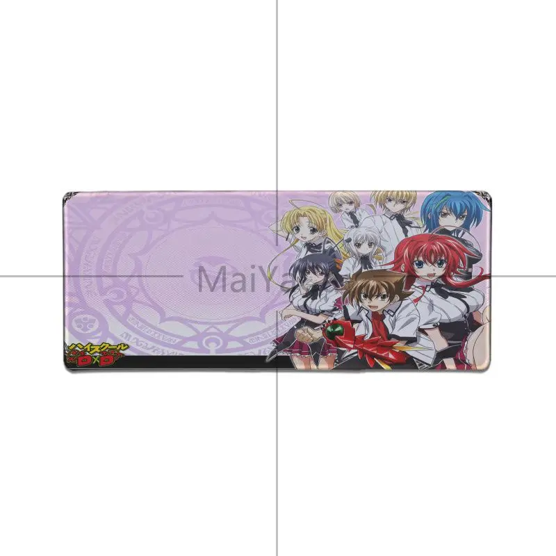 MaiYaCa мальчик подарок pad high school dxd офисные мыши геймер мягкий коврик для мышки с