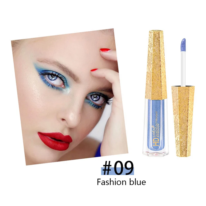 Абсолютно Новые водонепроницаемые стойкие Мерцающие Металлические розовые