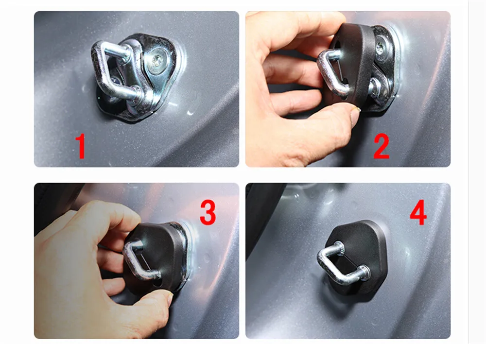 4 шт./компл. крышка дверного замка автомобиля для Toyota Camry Lewin Corolla RAV4 Highlander Tundra ZELAS Sienna FJ Cruiser Previa SEQUOIA WISH