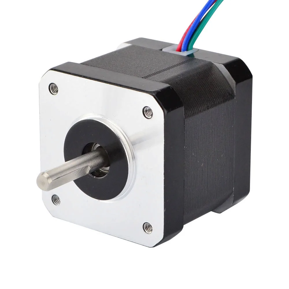 0 9 deg Nema 17 шаговый двигатель биполярный 0.9A 36Ncm (51oz. in) 42x42x40 мм для 3D принтера|bipolar stepper