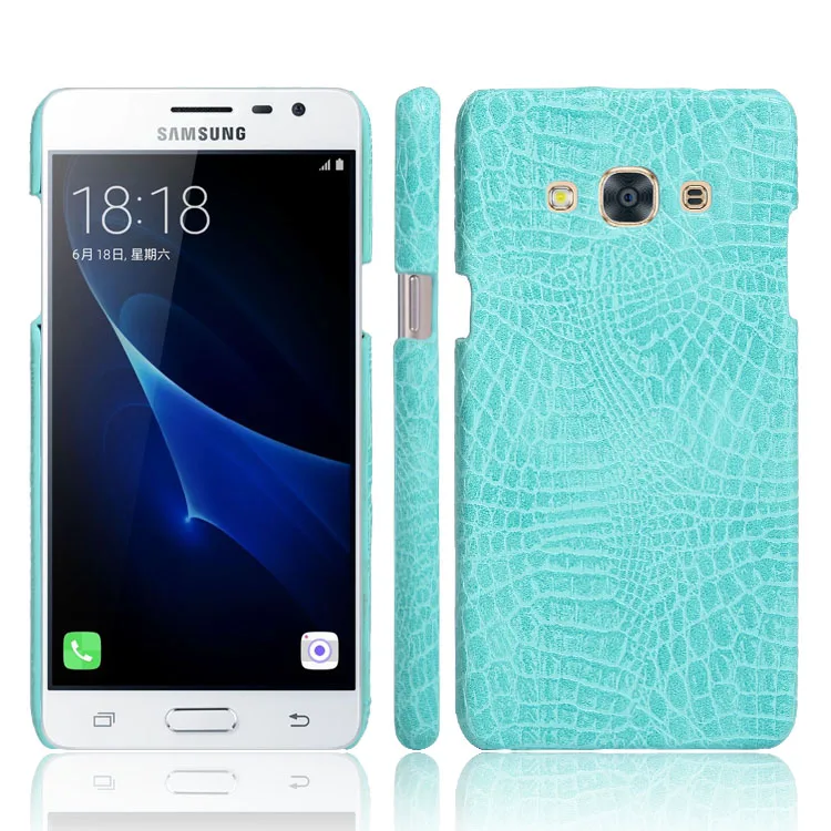 Для samsung Galaxy SM J3119S J3 J 3 Pro Duos TD LTE для J3110 J3119 чехол с крокодиловым узором 5 0&quot|for