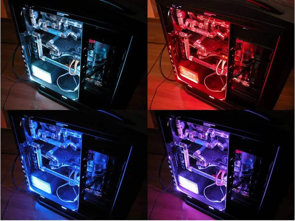 RGB Магнитная Светодиодный свет полный комплект для ПК чехол ноутбука фиксируется