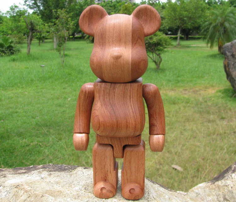 400% дерево Bearbrick сделано w/Красный палисандр (Гарантированное качество!)