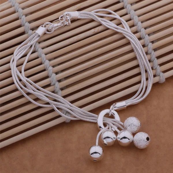 Браслет из серебра AH011 модные ювелирные украшения стерлингового подвесные