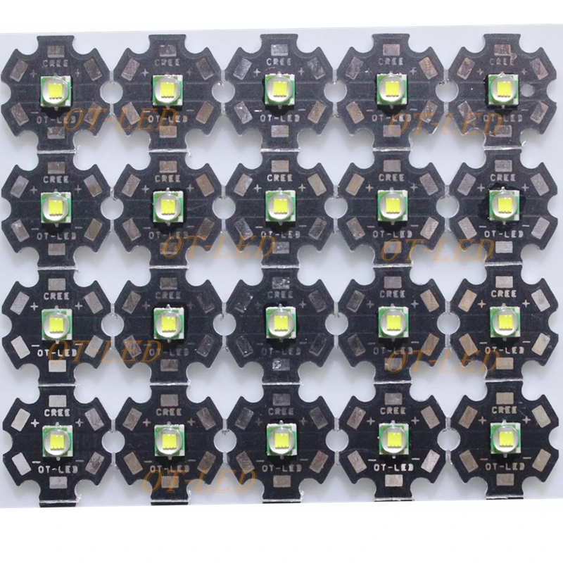 10 шт. CREE XML XM L T6 LED U2 Вт белый теплый высокомощный светодиодный чип эмиттер с