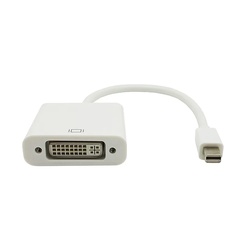 Переходник Mini DP-DVI штекер-гнездо Thunderbolt мини-порт дисплея Порт V1.2 к разъему DVI |