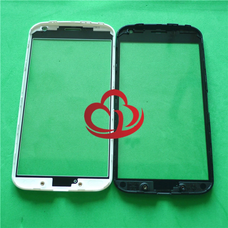 Сменный ЖК передний сенсорный экран Стекло Внешний объектив+ рамка для Motorola Moto X XT1060 1052 1053 1058 1056 1055 сенсорный экран