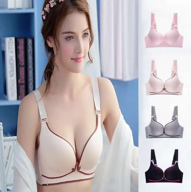 Хлопковый бюстгальтер для кормящих грудью матерей нижнее Белье беременных