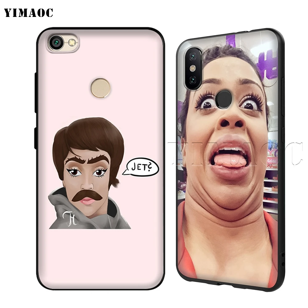 Силиконовый чехол YIMAOC Liza Koshy для Xiaomi Redmi Note 4 4x 4a 5 5a 6 8 Pro Prime Plus | Мобильные телефоны и