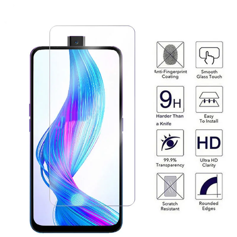 2.5D Защитное стекло для oppo realme x защита для экрана для Realme X защитная пленка из закаленного стекла realmex 9H