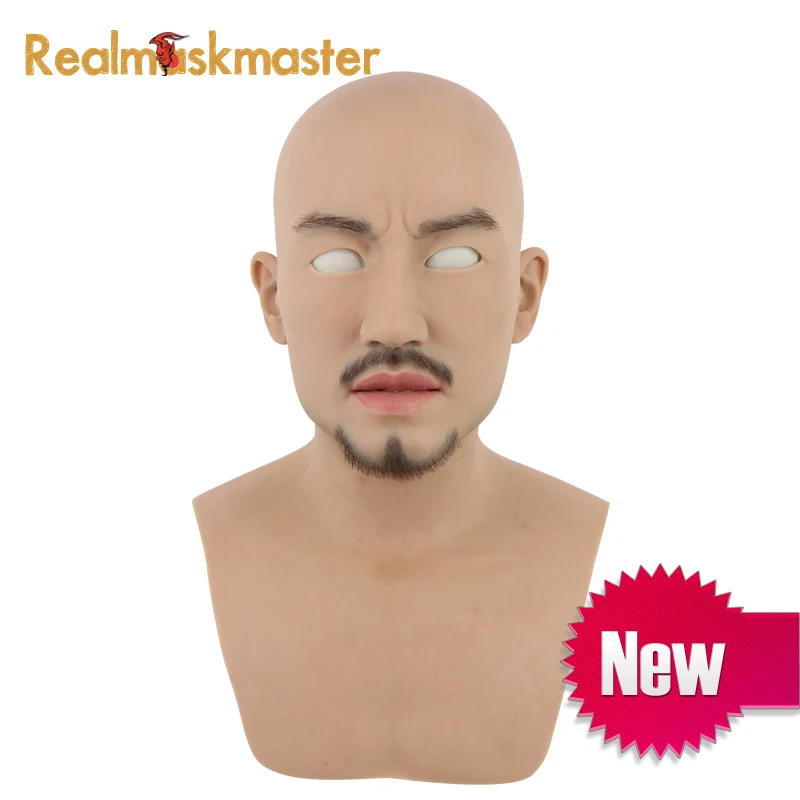 Realmaskmaster Мужская латексная Реалистичная искусственная силиконовая маска для