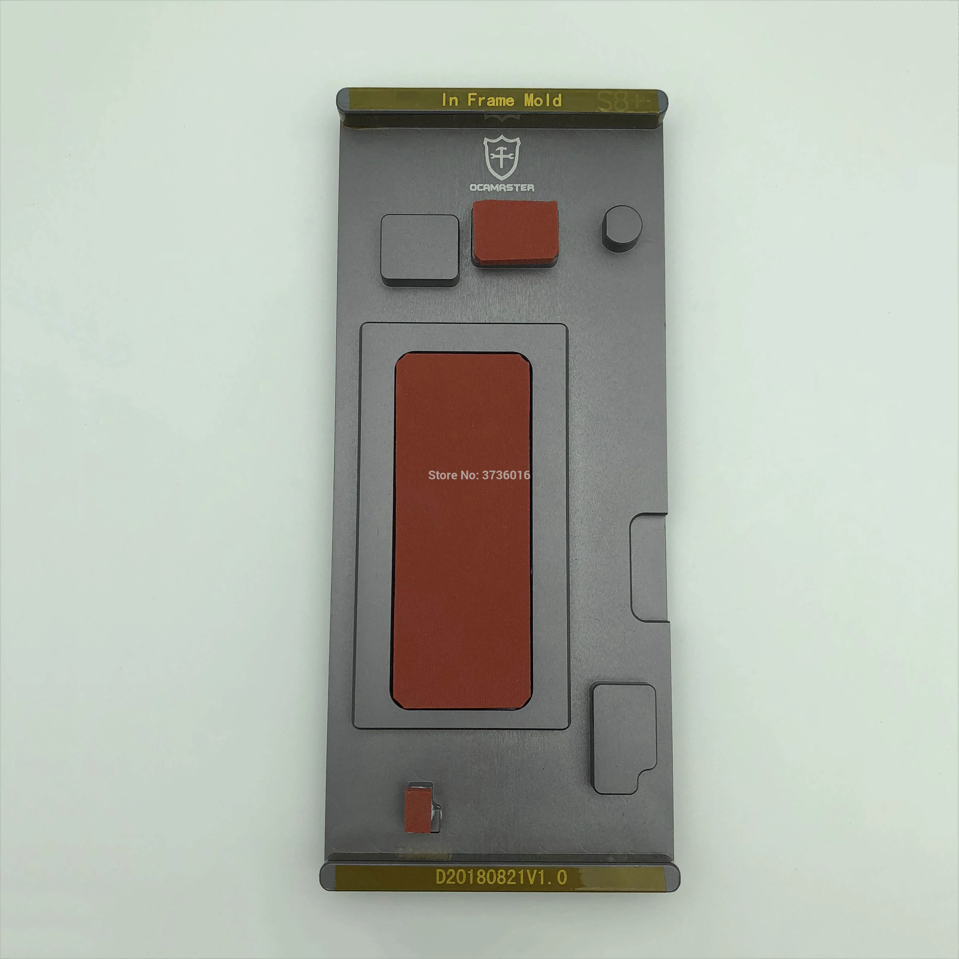 OCA MASTER Universal in frame laminating mold For samsung S8 plus s9 plus NOTE 8 9 lcd touch screen glass inframe mold