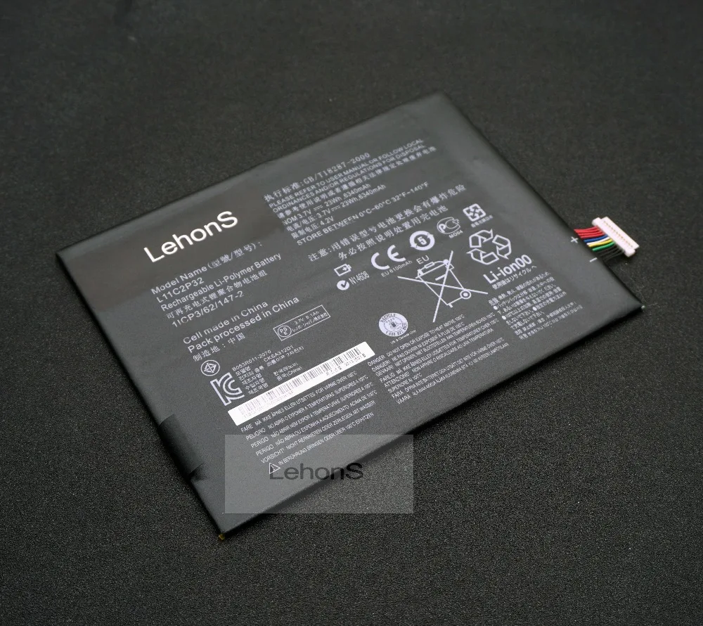LehonS 1x Новое поступление таб батарея + инструменты планшетные батареи для Lenovo L11C2P32