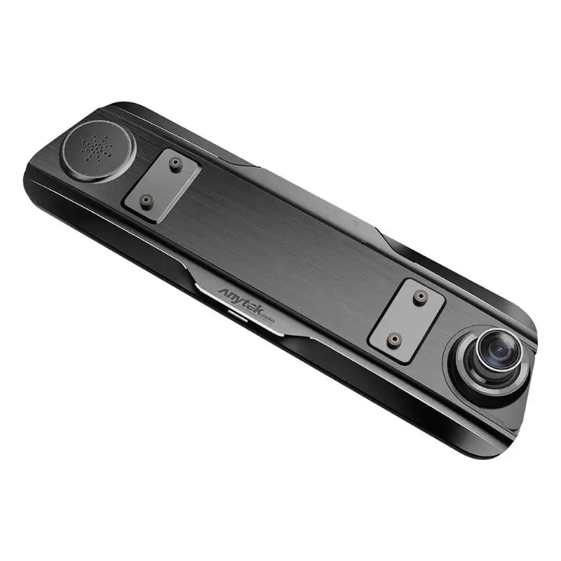 Anytek T900+ 9,66 дюймов Сенсорное зеркало заднего вида автомобиля dvr камера 1080p+ 1080p ADAS WDR камера для приборной панели вождения рекордер полный экран сенсорный