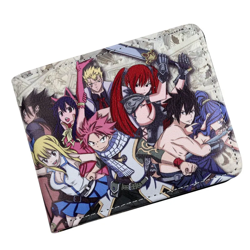 Новое поступление Аниме Манга КОШЕЛЕК Fairy Tail Нацу Люси Двойные Кошелек