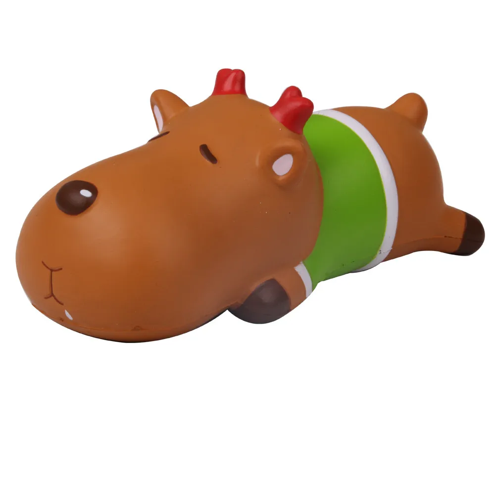 Сжимаемые рождественские Moose медленно растущий крем сжимаемые