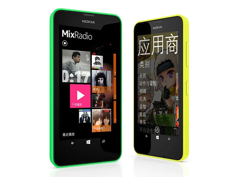 Разблокированный Nokia lumia 630 Windows phone Snapdragon 400 четырехъядерный 4," экран lumia 630 3g мобильный телефон