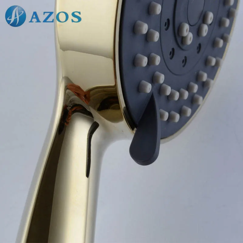 Ванная комната Пять настроек ручной душ головы Туалет мебель ABS пластик никель