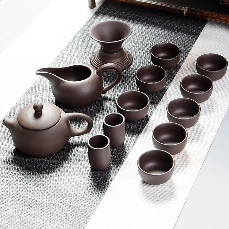 Керамический чайник Gaiwan, чайная чашка для пуэр, китайский кунг-фу, чайный горшок, портативный чайный набор, чайный сервиз Gaiwan, чайная церемония, чайная посуда, наборы - Цвет: 1