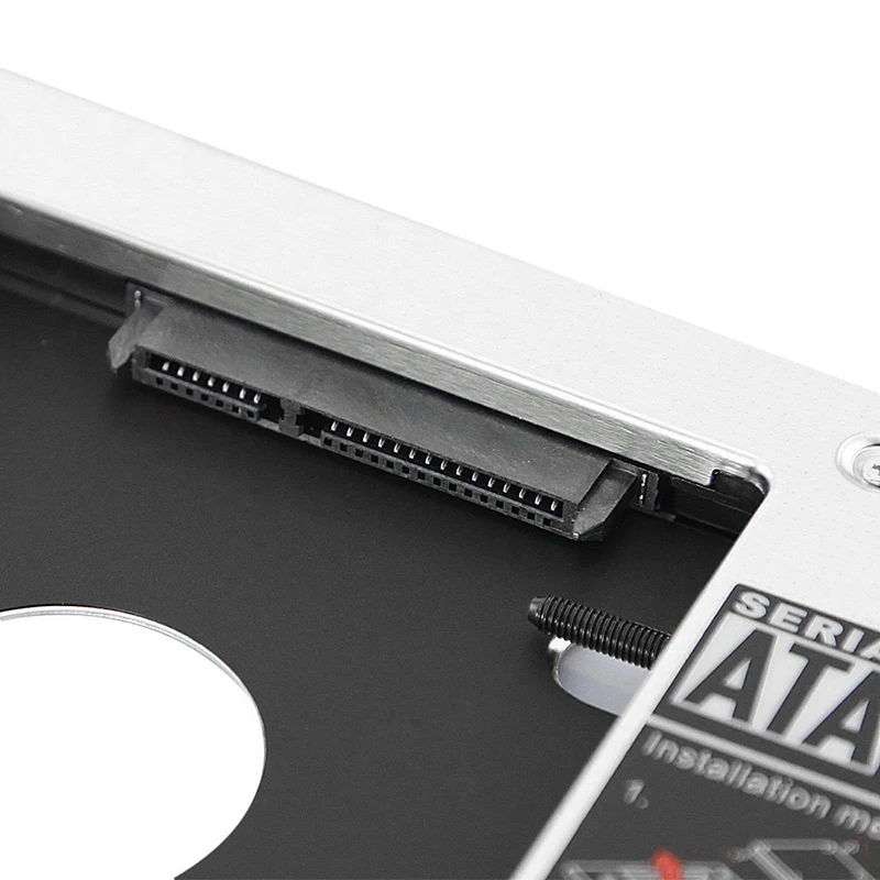 Алюминиевый жесткий диск 12 7/9 5 мм/9 мм универсальный Ssd Hd SATA HDD Caddy Adapter Bay для Cd