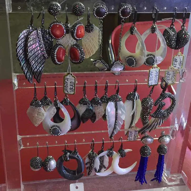 Оригинальные богемные Стразы ручной работы белые черные стразы разноцветные