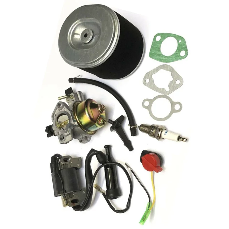 10 Pcs /set Carburetor Coil Gaskets Air Filter Kit Fit For Honda GX340 GX390 11HP/13HP Replacement Engine Motor Tool Parts | Инструменты