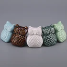 1x ручка для мебели в виде милой совы, дверные ручки и ручки для шкафа, кухонная фурнитура, аксессуары, винтажные ручки для шкафа