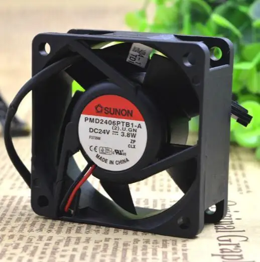 

Оригинальный SUNON PMD2406PTB1-A DC 24V 3,8 W 6 см 60*60*25 мм 2-провод Инвертор Вентилятор охлаждения