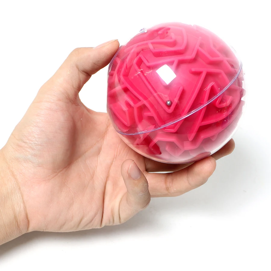 Лабиринт мяч мини 3D волшебный Интеллект лабиринт мяч дети баланс логическая способность Игра-Головоломка обучающие инструменты для детей