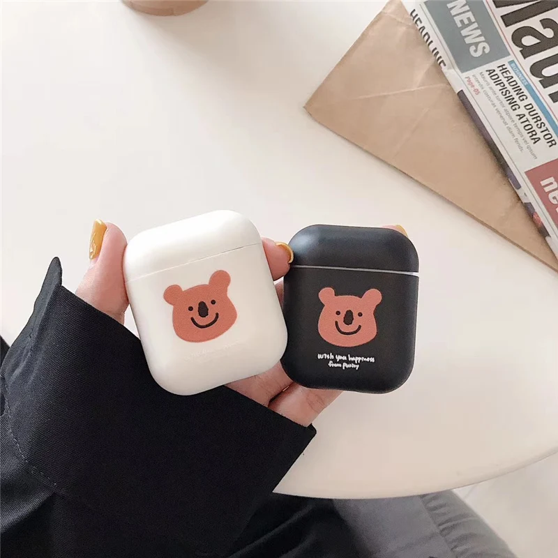 Зарядный чехол для наушников airpods, беспроводная bluetooth-гарнитура, защитный чехол, коробка для наушников, ушной воздушный pod, силиконовый Жесткий Чехол, сумка
