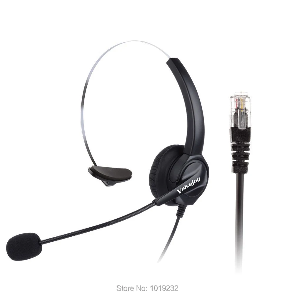 VoiceJoy RJ9/RJ11 разъем гарнитуры RJ9 разъем наушники шумоподавления телефонная гарнитура RJ9 разъем офисная телефонная гарнитура