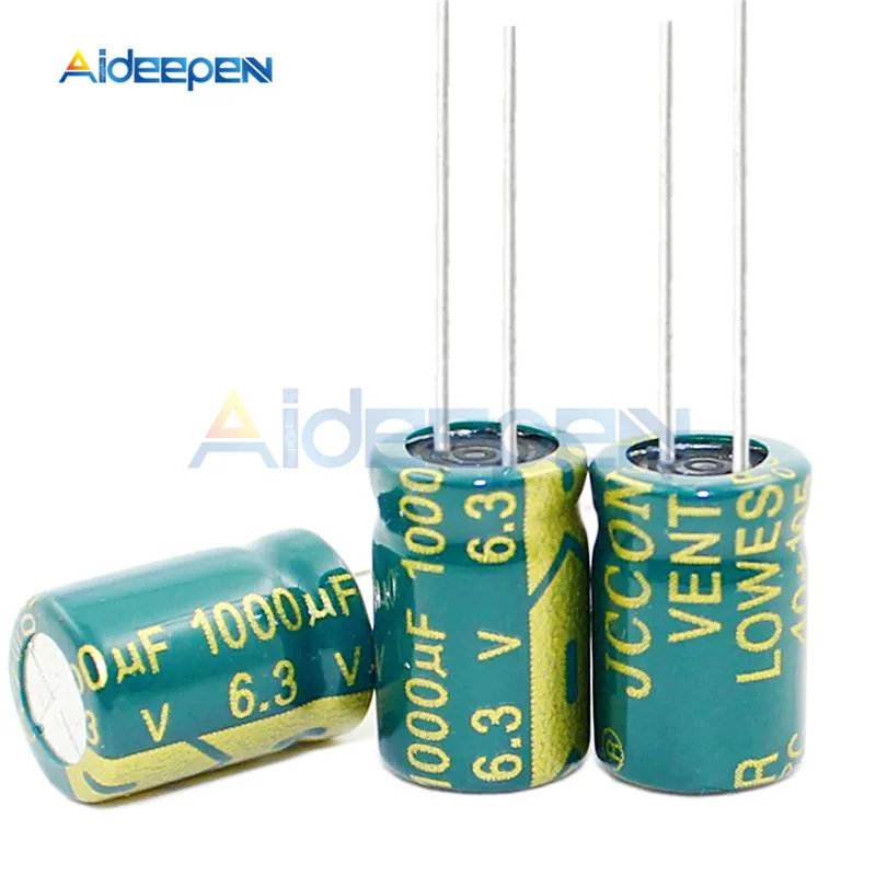 10Pcs 6.3V 10V 470uf 1000uf 1500uf 3300uf Aluminum Electrolytic Capacitor 470UF 1000UF 1500UF 3300UF | Инструменты