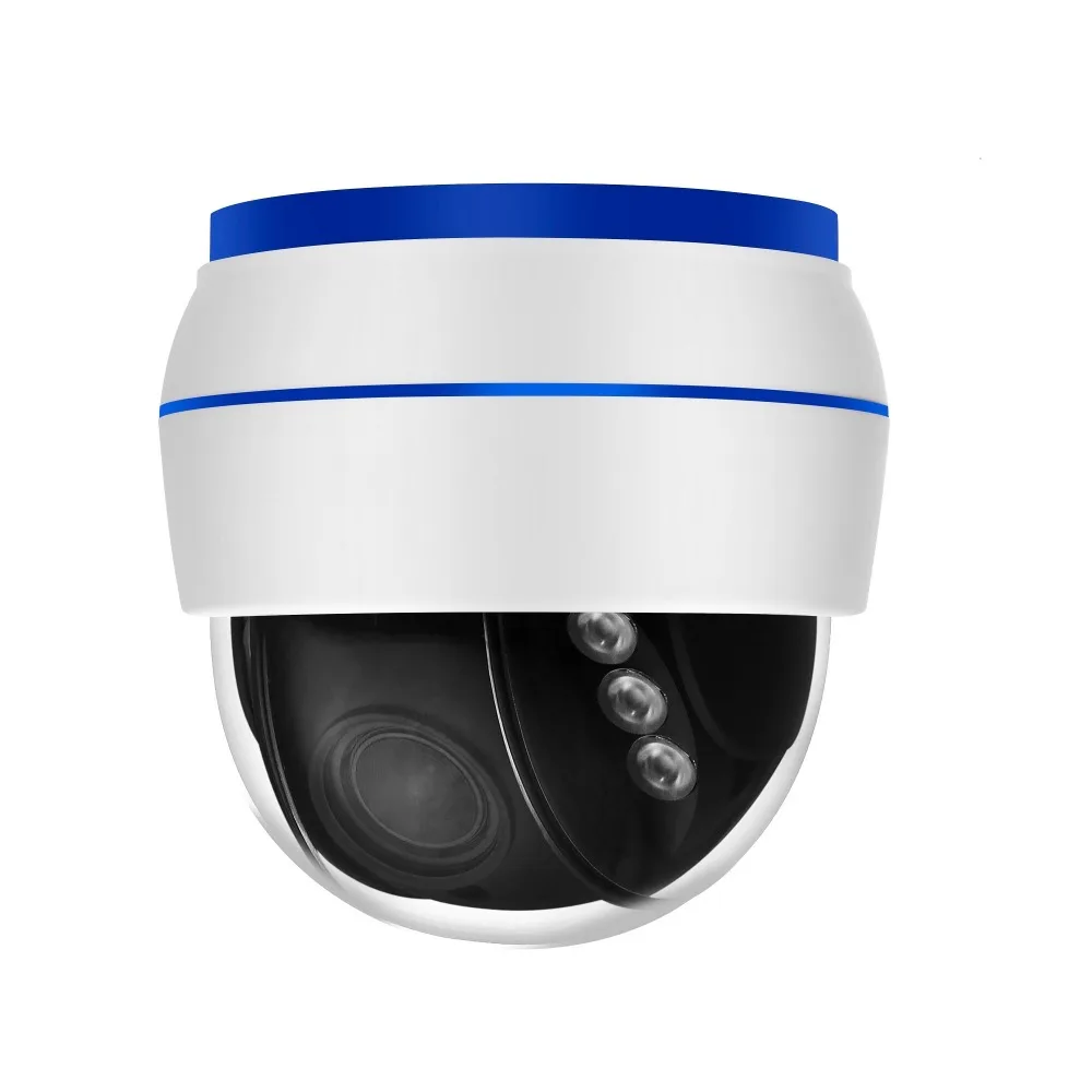 Беспроводная купольная IP-камера с автоматическим увеличением 5 МП Мп |