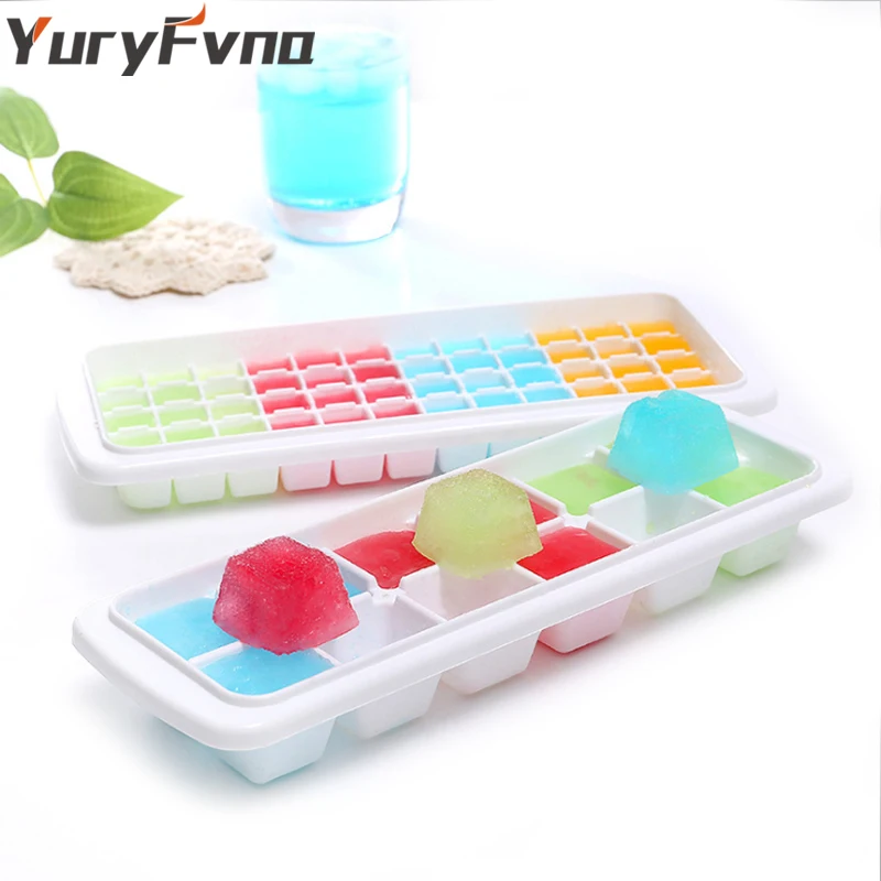 YuryFvna лоток для льда пластиковые многоразовые кубики Форма квадратной формы