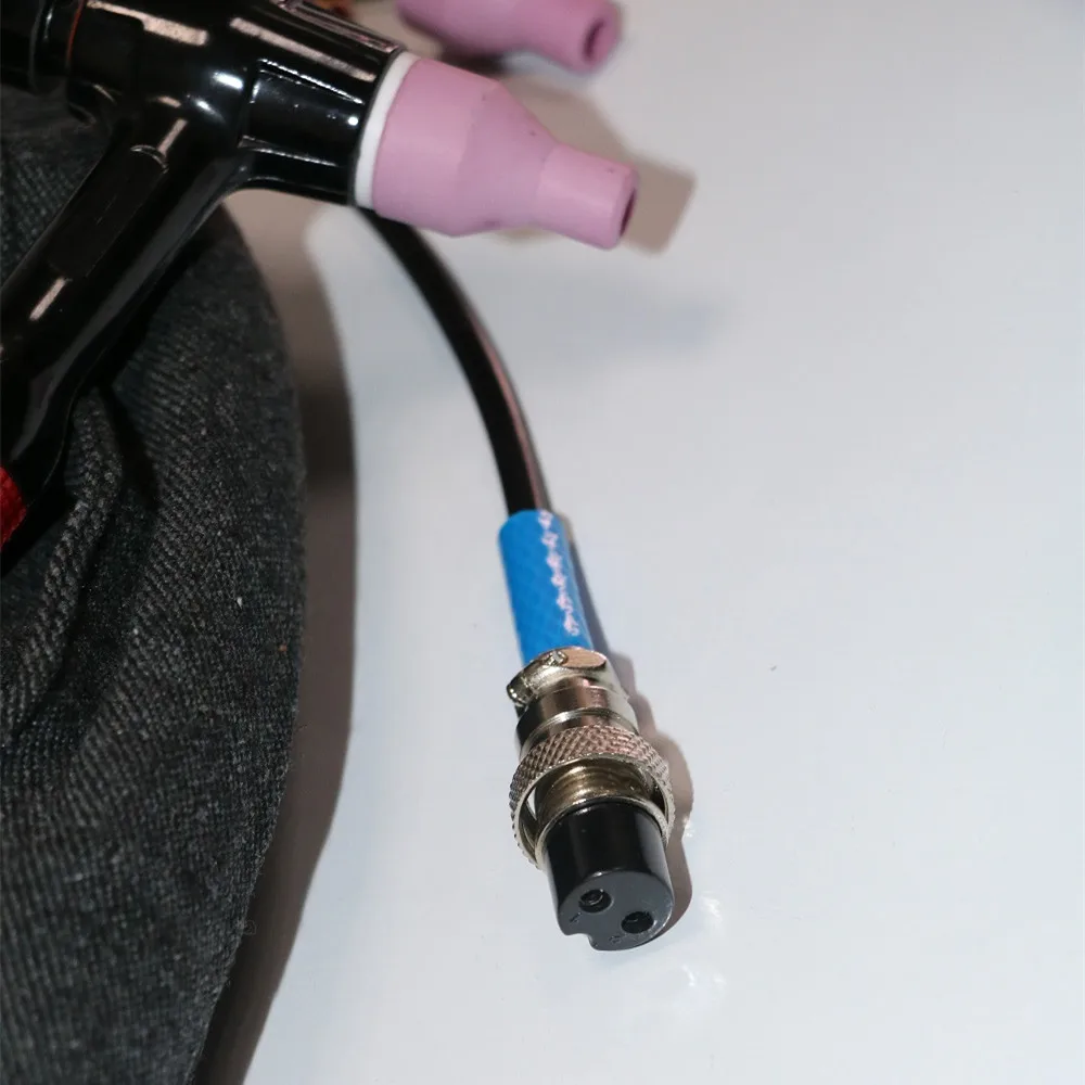 

Argon Welding TIG Torch 4M Air Cooled TIG Torches Torch body QQ150A Collet Ceramic Nozzle M16*1.5