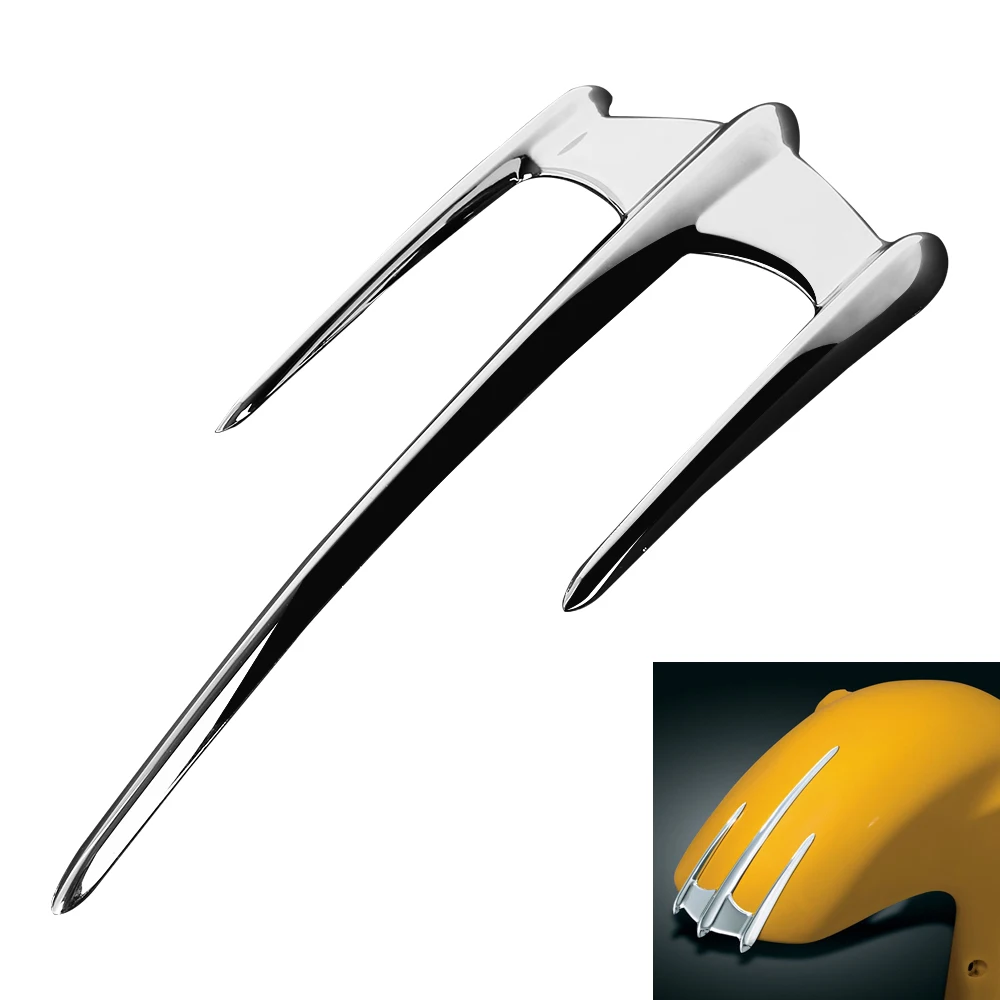 Мотоцикл хромированный трицептор крыло Accent для Honda VTX1300 2003 2009 GL1800 2001 2019|motorcycle chrome