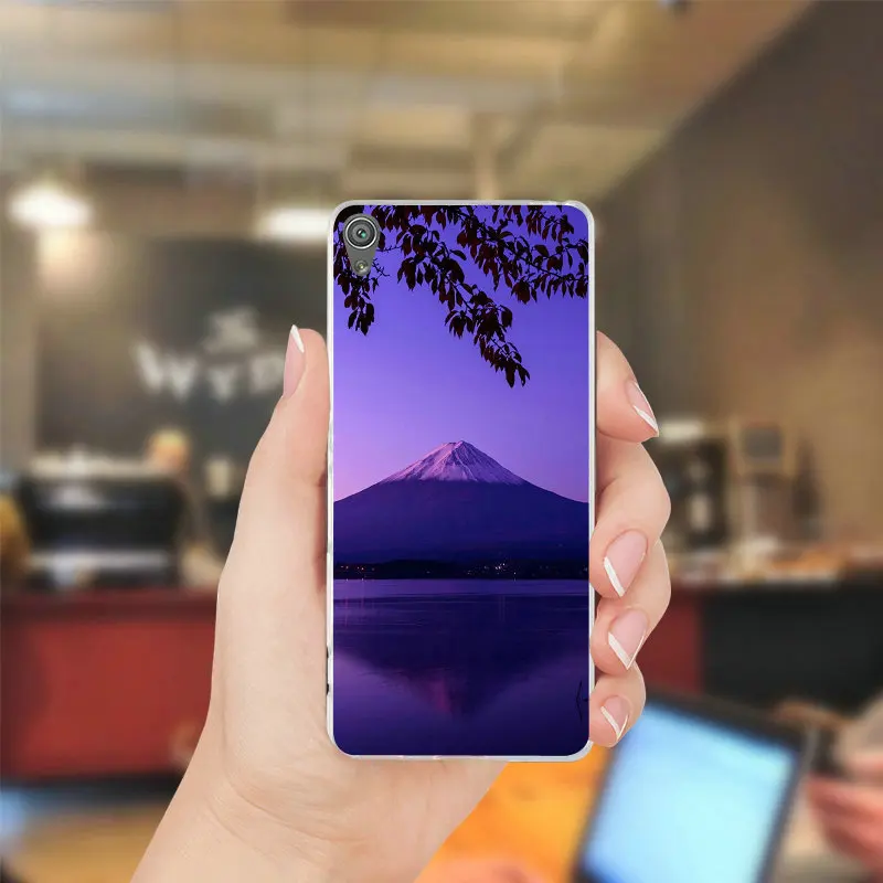 Для sony Xperia Z1 Z2 Z3 Z4 Z5 компактный Премиум M2 M4 M5 E3 E5 T3 XA чехол мягкий ТПУ Siliocne мобильный