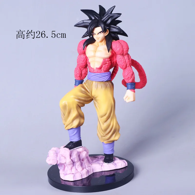 26 см SMSP Master Stars Dragon Ball Z Super Saiyan 4 Sun Goku ПВХ Аниме Фигурки игрушки для детей Коллекция