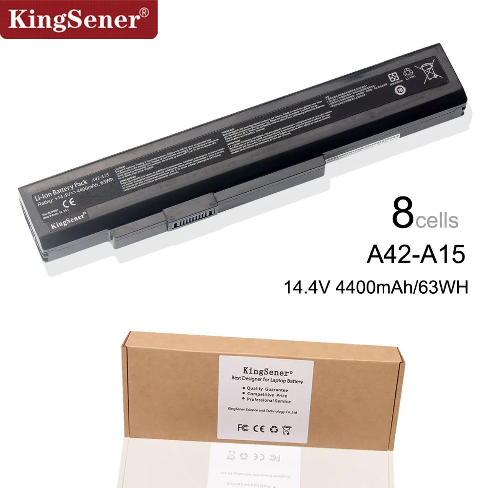 KingSener A42-A15 ноутбук Батарея для MSI A6400 CR640 CX640 ДЛЯ Medion E6221 E6227 P6815 P6634 X6815 A32-A15 A41-A15 A42-A15