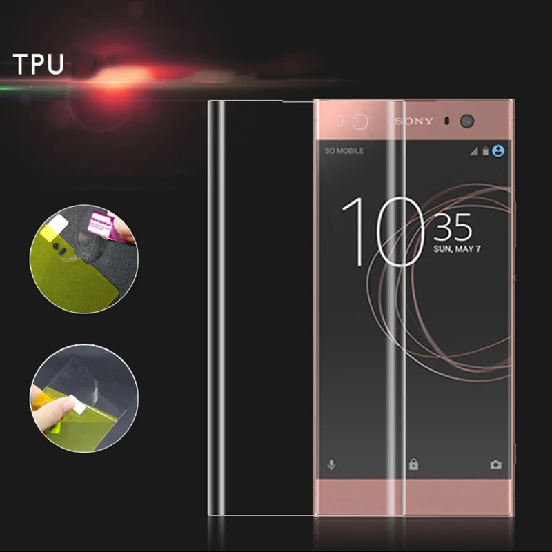 EXUNTON 3 шт. для sony Xperia XZ3 XZ2 Compact XZ1 Premium XZ H полная крышка прозрачная мягкая защитная