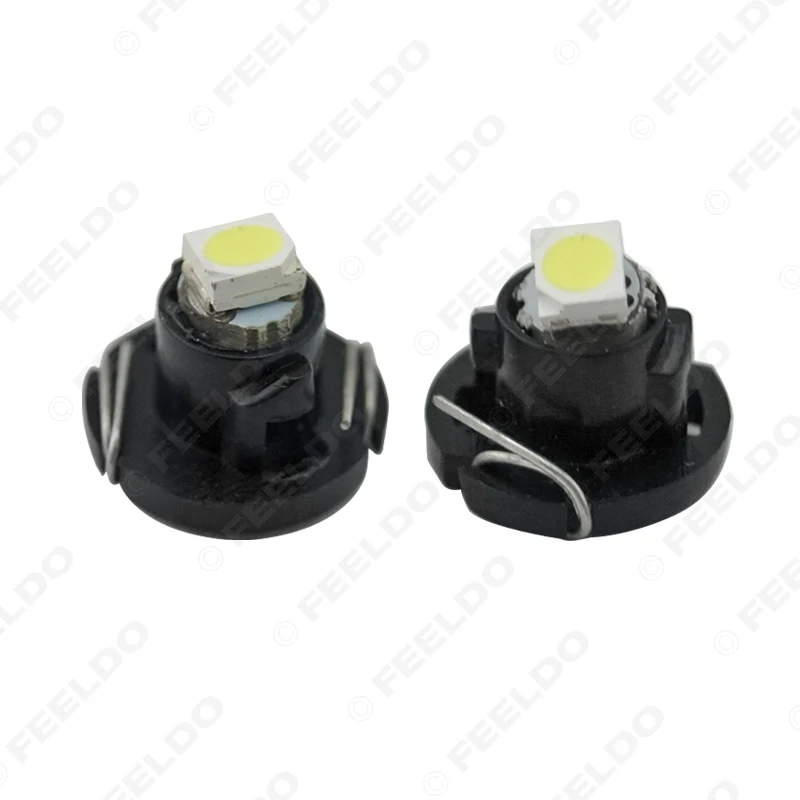 FEELDO 5 шт. DC12V T4.2 1SMD 1210/3528 автомобильная светодиодная панель приборной панели