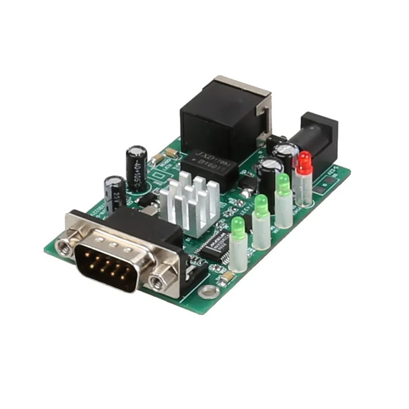 Последовательное устройство DIEWU сервер DB9 RJ45 в RS232 Ethernet к TCP/IP Серверный модуль