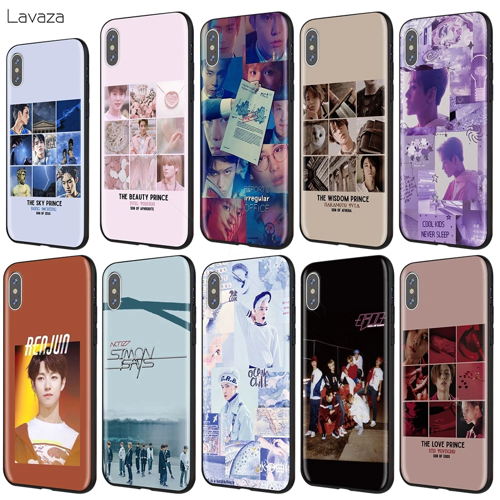 Корейский чехол Lavaza NCT для iPhone 12 mini 11 Pro XS Max XR X 8 7 6 6S Plus 5 5s se|Бамперы| |
