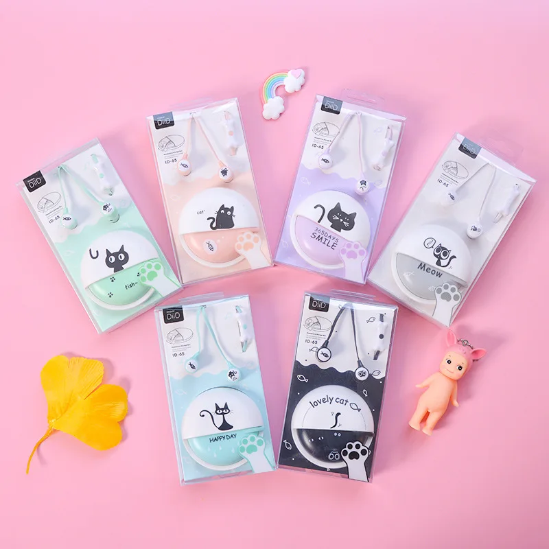 Модная Милая Магнитная bluetooth гарнитура в кошачьем стиле языковая обучающая